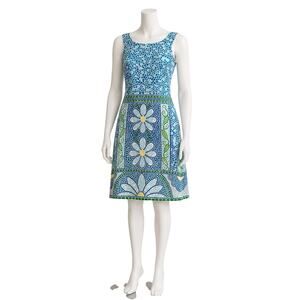 Lilly Pulitzer Mosaic floral shift dress